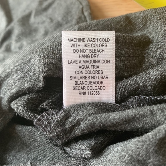 NEW Cozy Gray Long Sleeve Dress L - Picture 5 of 7